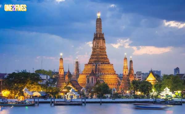 5 สถานที่ท่องเที่ยวในประเทศไทย